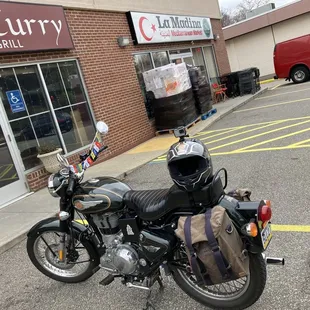 Right next door to Kabab and Curry ...