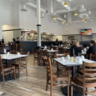 Inside dining