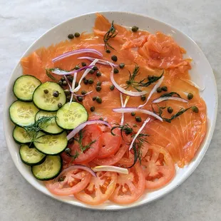 Smoked Salmon Platter