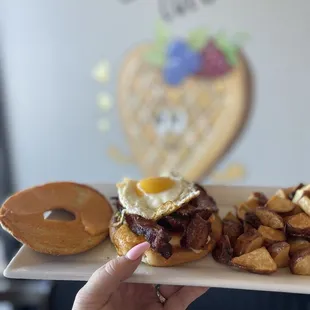 Spicy bagel