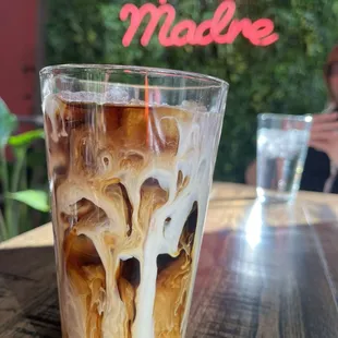 Iced coffee
