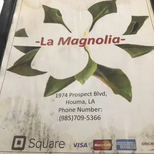 the front and back of the sign