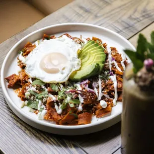 Chilaquiles for brunch