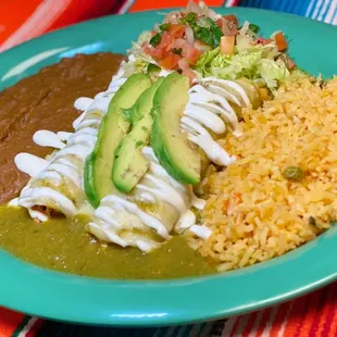 Enchiladas de crema ..... Deliciosa.....