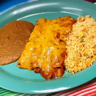 Enchiladas TexMex.