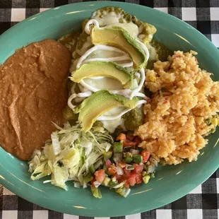 Enchiladas Verdes