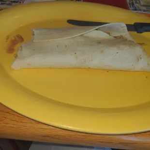 Un burrito de machaca