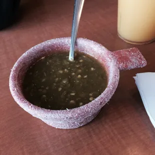 Green chile.