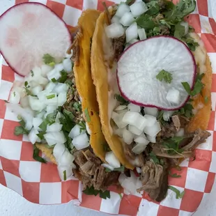 Birria tacos