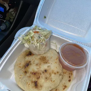 Chicken pupusa