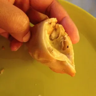 Mushroom empanada.  Delicious.