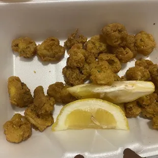 I ordered a LARGE Fried Calamari. This is what I got for $10??