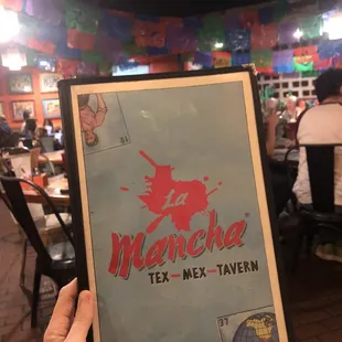 Menu Cover