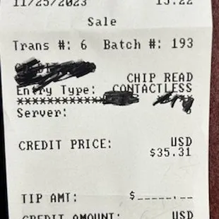 Credit card fees? Simply deduct it from the tip.