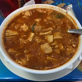 Menudo: generous and delicious!