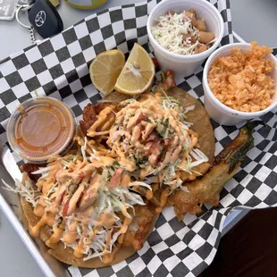 Baja Shrimp &amp; Fish! To die for!