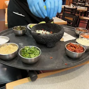 Table side guacamole