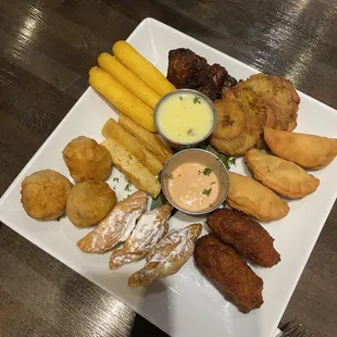 Appetizers La marginal Sampler