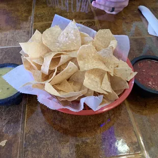 Free chips &amp; salsa