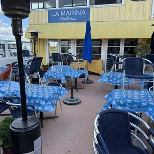 Patio dining