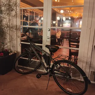 A great place to ride a bike to! Save money on parking and get dessert!