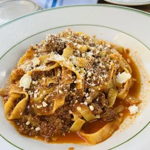 Tagliatelle bolognese
