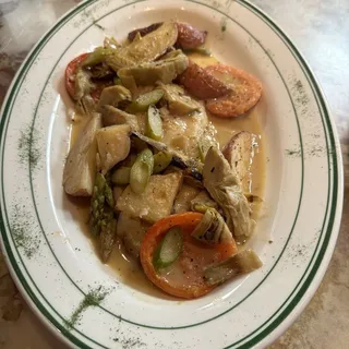 Filetto Di Sogliola Ai Carciofi