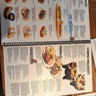 tacos, menu