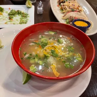 Bowl of Tortilla Soup