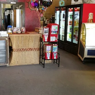the inside of a restaurant