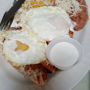 a plate of food