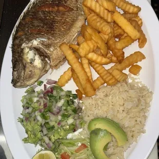 Mojarra frita