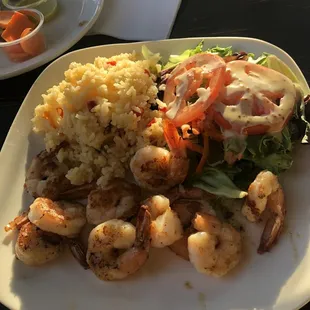 Camarones plate