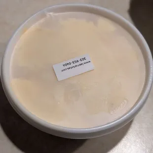 Ice cream for Churros to go