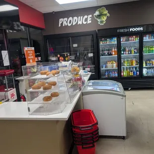 Inside - Market area