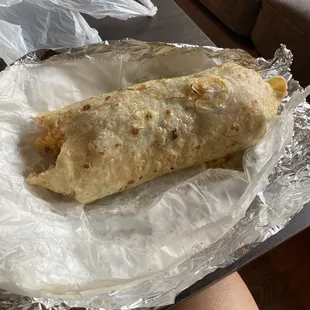 Massive burrito for $7