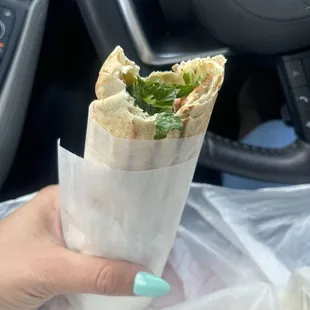 Chicken Shish Tawook Sandwich