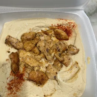 Such a small quantity of chicken as a full Entree&apos;s