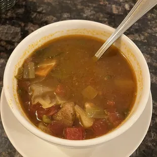 Chicken vegetable soup