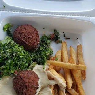 That is $10 vegie combo as opened