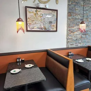 sushi and sashimi, interior