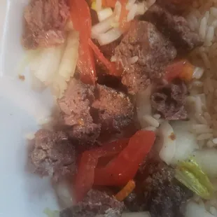 overcooked and undercooked lamb?