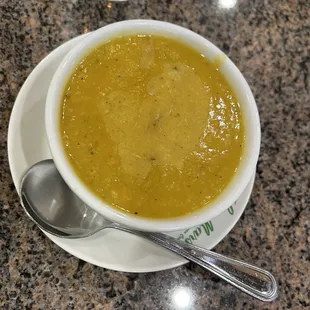 Sopa de lentejas