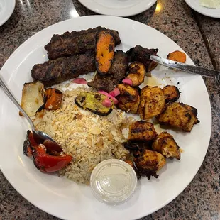 Shish Combo for 2 delicioso