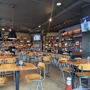 Inside dining/ bar area