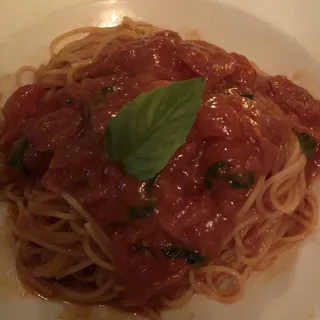 Spaghetti allo Spugnito di Pomodoro