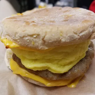 Egg and Cheese Muffin Sandwich