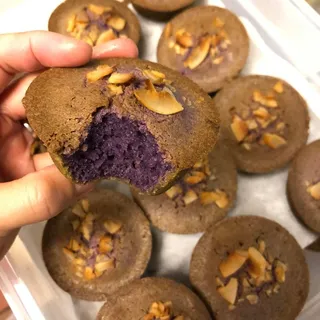 Ube Coconut Mochi Muffin (gluten free)