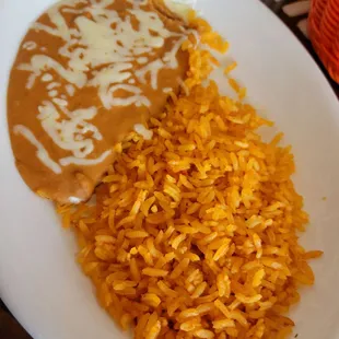 Sides, beans and rice