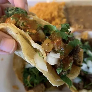 Asada taco